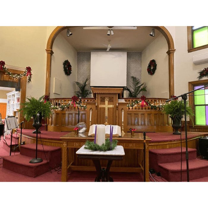 Decorating for Christmas