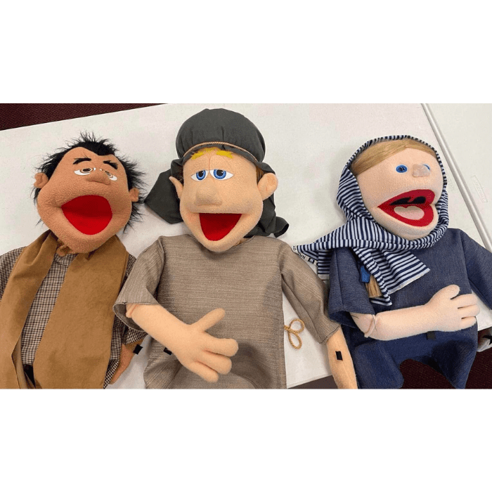 Puppets are ready for Easter